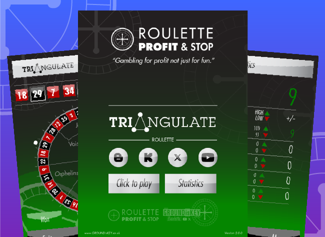 Triangulate roulette betting tool