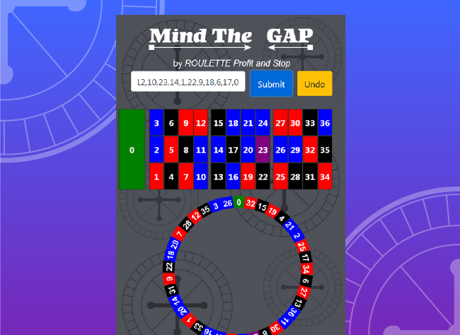 Mind The Gap roulette gap betting strategy