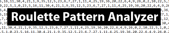 Roulette Pattern Analyzer
